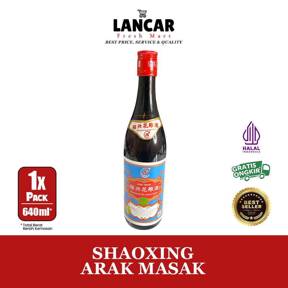 

SHAOXING ARAK MASAK 640ML / SHAOXING HUADIAO WINE 640ML