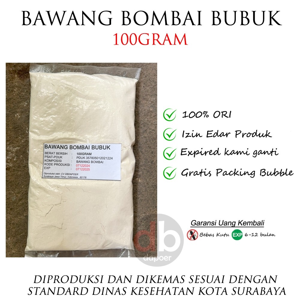

Bawang Bombay Bubuk Premium | Onion Powder