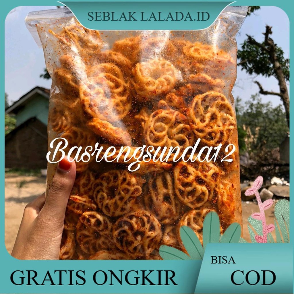 

Seblak Kerupuk Rafael/Pedo Viral Pedas Jeruk 500g - Cemilan Instan Food Snack Crispy Spicy