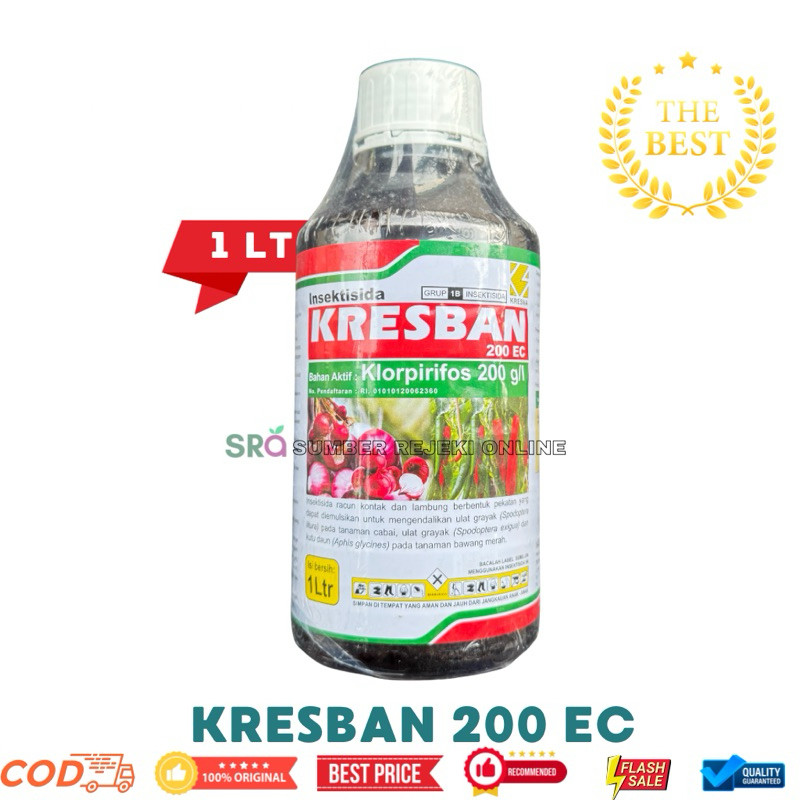 INSEKTISIDA - KRESBAN 200EC 1 LITER | KRESBAN 1 LITER 200EC