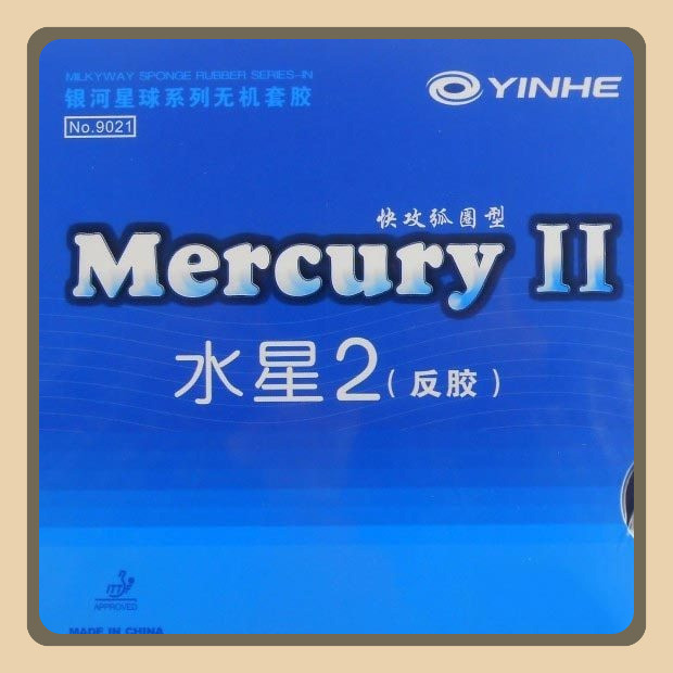 Karet Pingpong Tenis Meja YINHE HRT MILKY WAY Mercury II