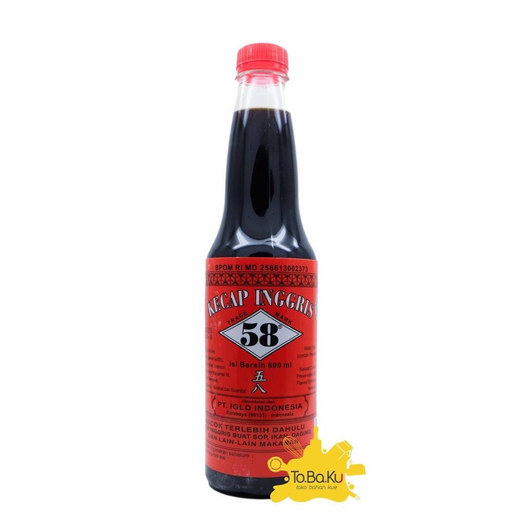 

Terlaris Kecap Inggris 58 Kemasan 600ml