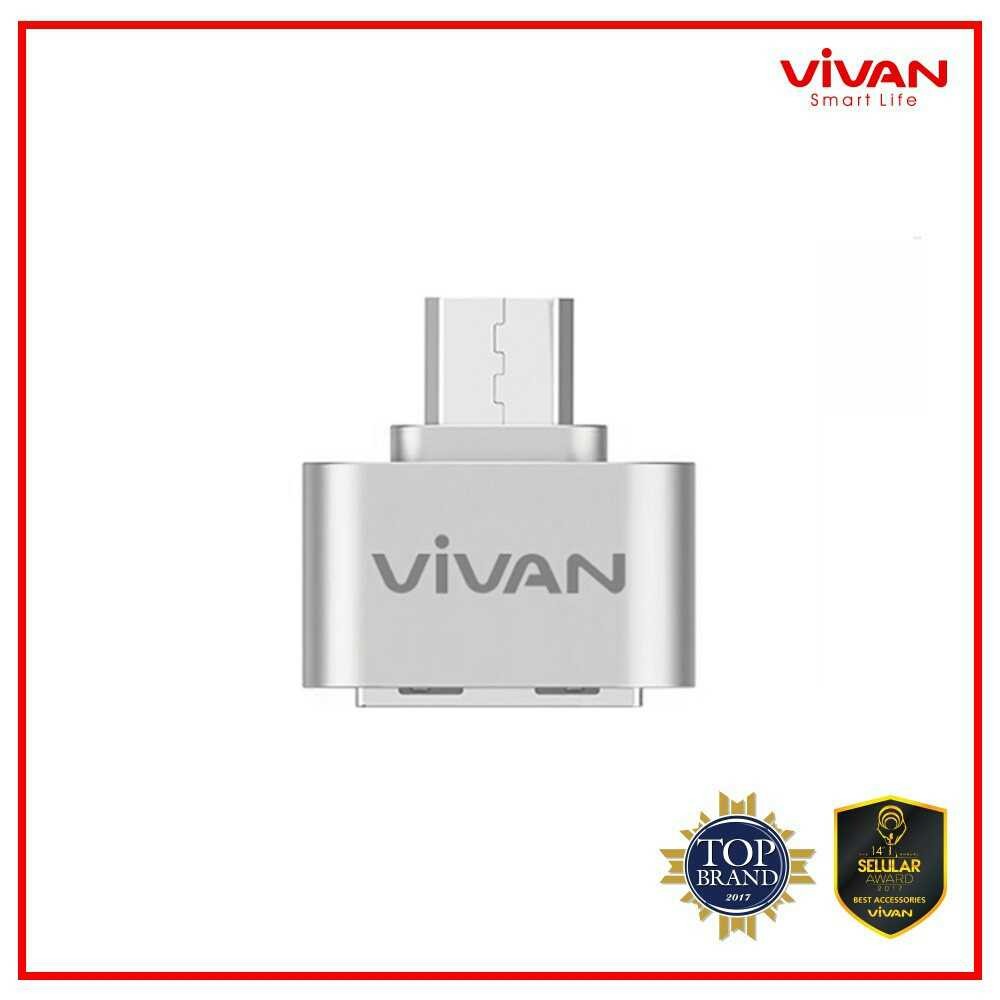 Vivan OTG Micro USB Adapter with Data Cable (Original)