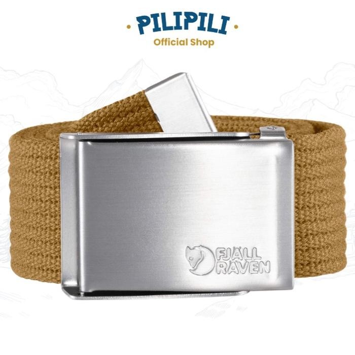 Ikat Pinggang Fjallraven Canvas Belt - Buckwheat Brown
