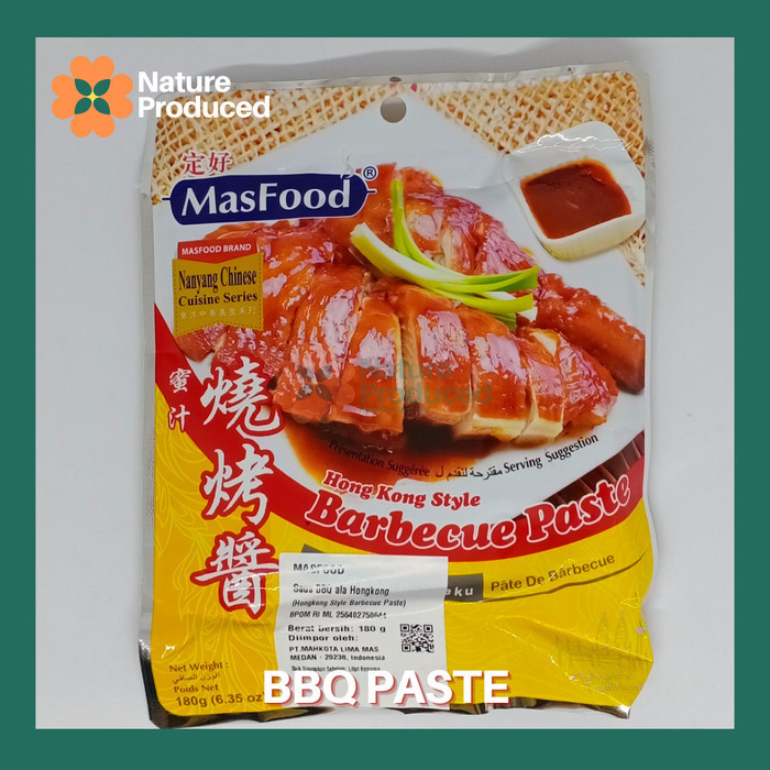 

[MasFood] Saus BBQ Hongkong Style 180g – Bumbu Panggang Daging Otentik Gurih Manis Halal & Praktis