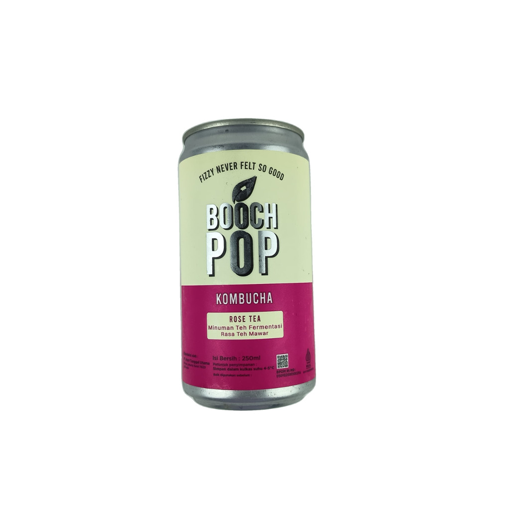 

Booch Pop Kombucha Rose Tea 250Ml