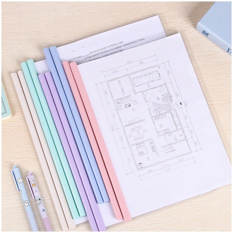 

Map Dokumen A4 Transparan Arsip Kertas File Kantor Pelajar OSM-ST0599