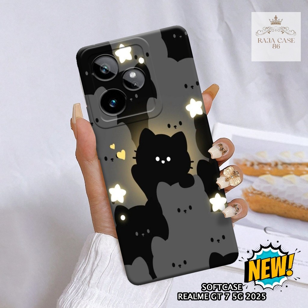 Case Realme GT 7 5G 2025 - Rajacase - casing Realme GT 7 5G - Motif case Kartun - Pelindung handphon