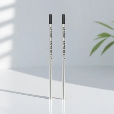 

2 Pcs Glaze Pencil Lead Pencils Hand-painted Stoneware Art for Ceramic Wood Sketching Drawing Pottery Artists