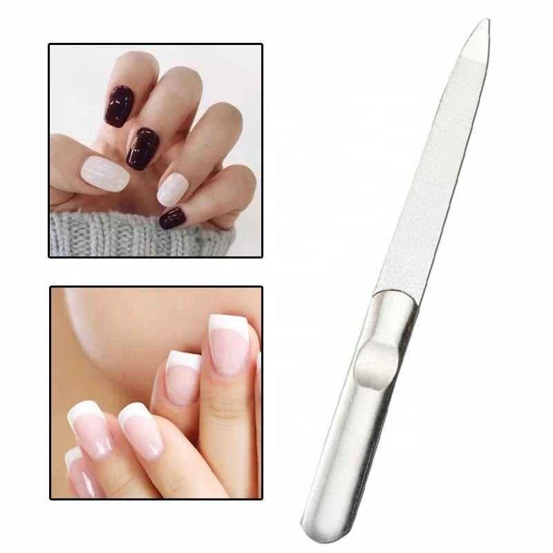 

GOOMICK Alat Kikir Kuku Pengkilap Nano File Double Side Stainless - G95