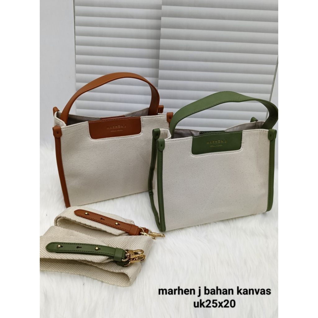 tas wanita sale  bahan kanvas Mj uk25x20