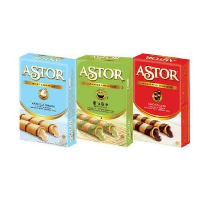 

Astor Wafer Stick 40g All Varian (1 Pcs)