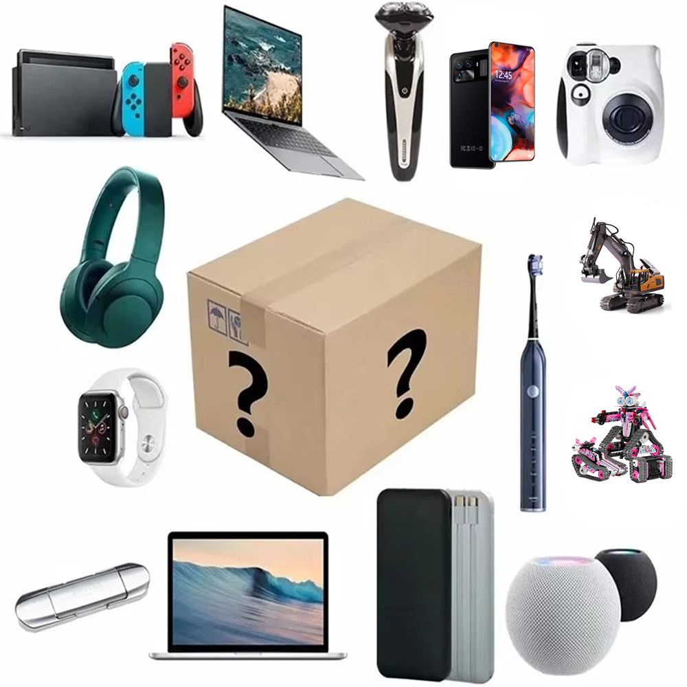 

Random Misterty Box Luck Bag E New Real Products caixa Birthday Party cajas sorpresas de tecnología Boxes caja elektronisch