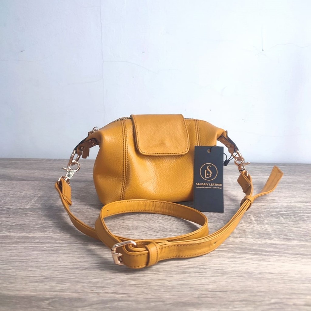 VG63EW Tas Kulit Asli SDL043 SIze 17cm Lc Mini