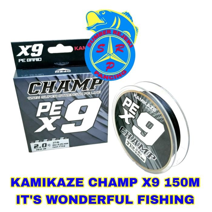 Senar Pe Kamikaze Champ X9 150m - Pe 1.0/24lb