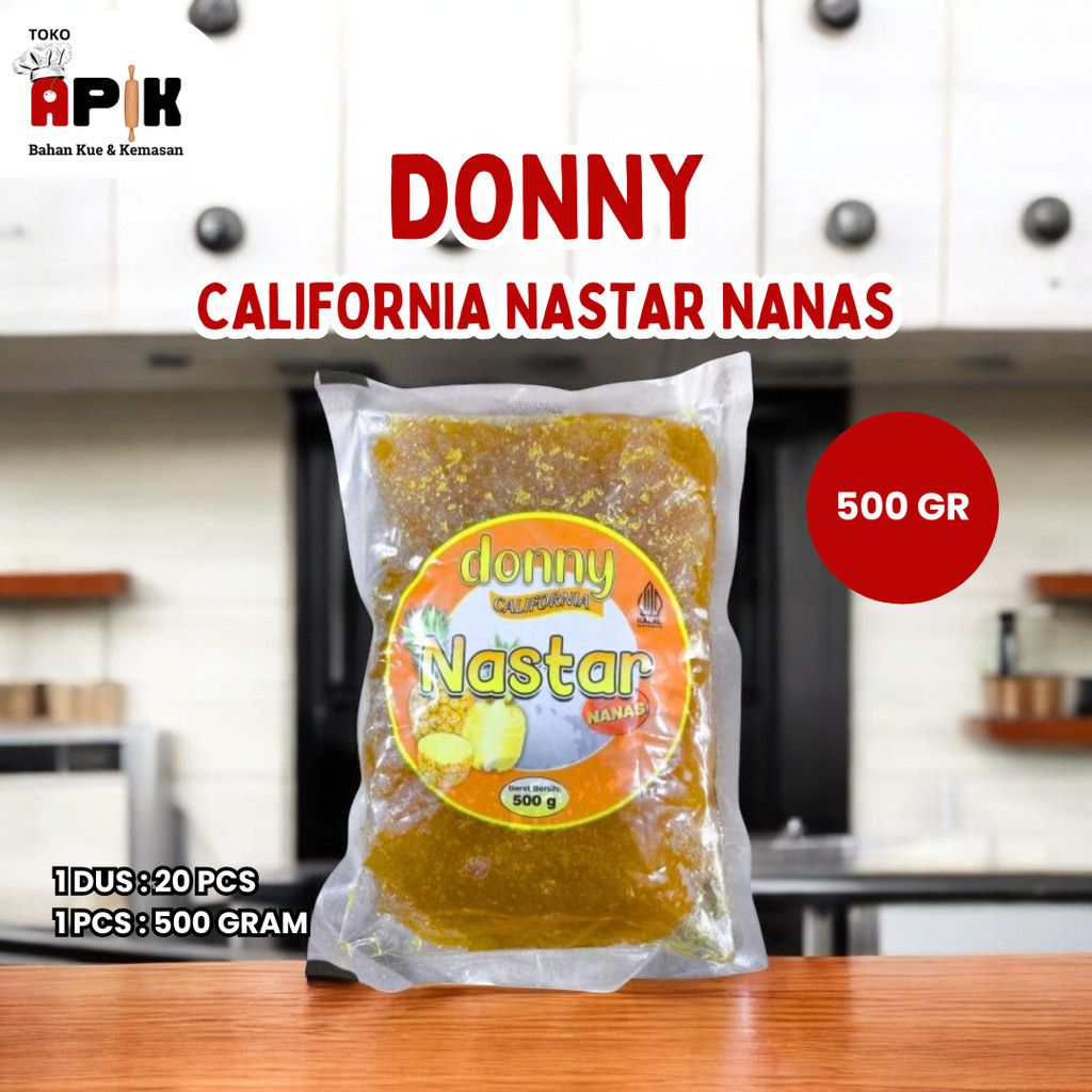 

DONNY CALIFORNIA NASTAR NANAS 500GR / SELAI ISIAN NASTAR