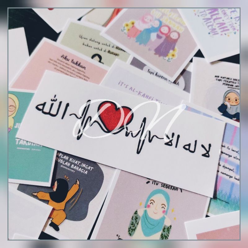

Photo Stiker Kertas Islami Vintage Sticker Glossy Photo Vintage Isi 22 Pcs