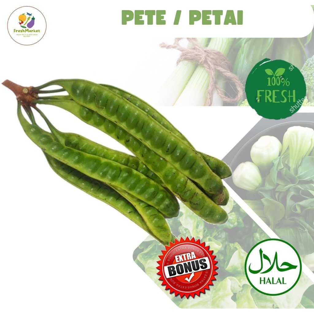

Pete Petai Segar 1 Papan Sayurinstant