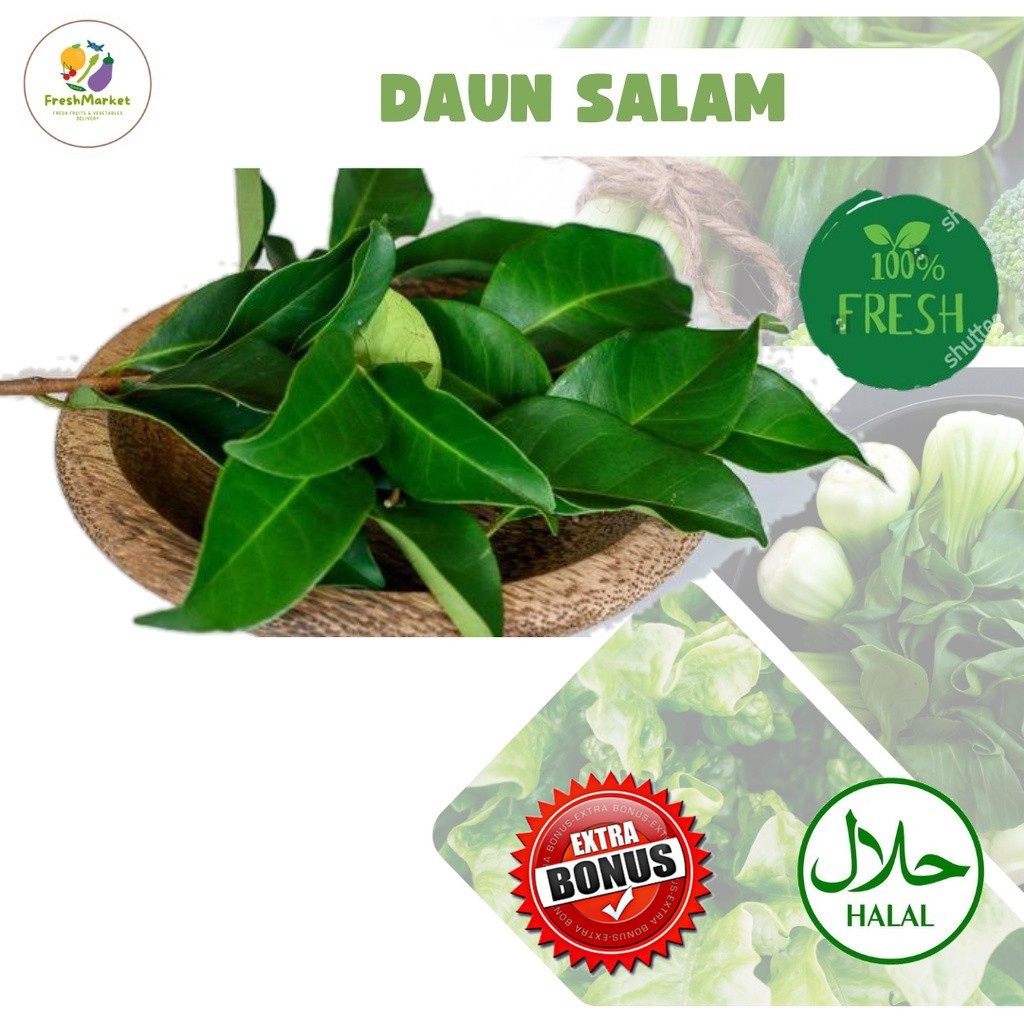 

Daun Salam Bumbu Segar 1 Ikat Sayurinstant