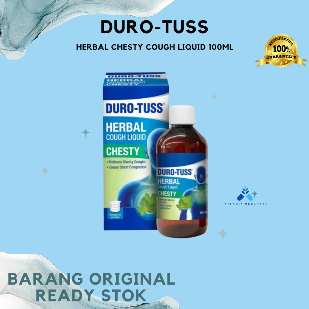 DURO-TUSS Herbal Chesty Cough Liquid 100ML - w&w