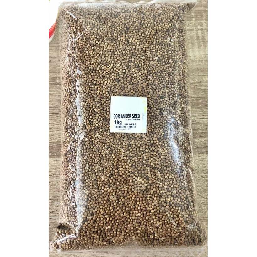 

Biji Ketumbar 1 kg / Coriander Seed 1 kg / Ketumbar Butir