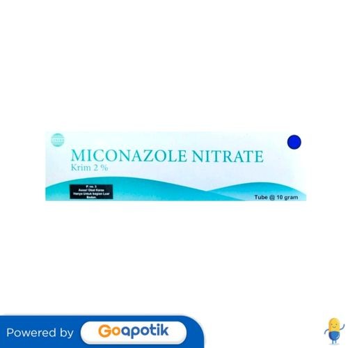 Miconazole Nitrate Mulia 2% Cream 10 Gram Tube