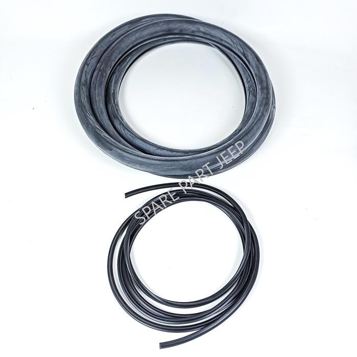 Karet Lis Kaca Mati Belakang Samping Jeep CJ7