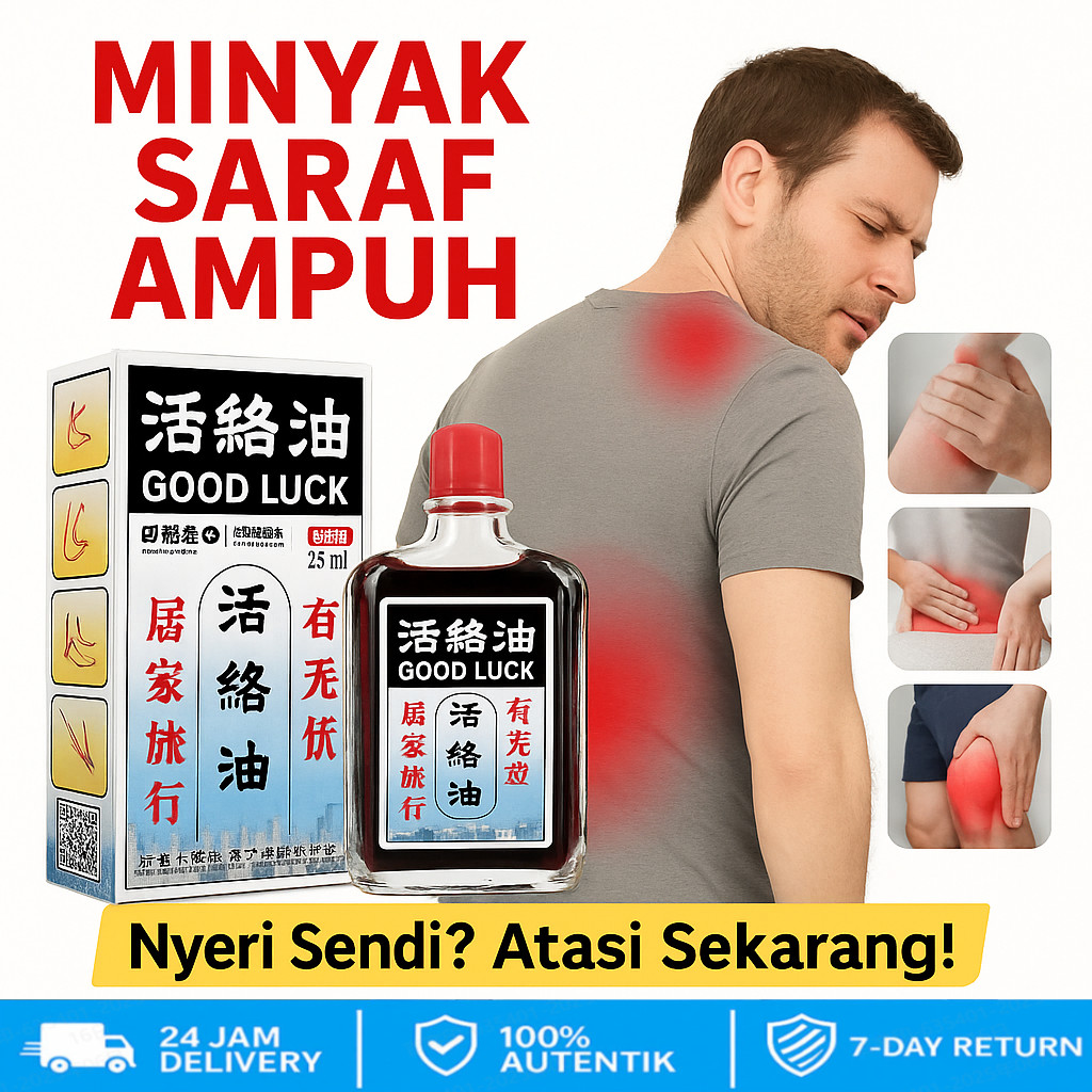 【Beli 1 Gratis 1】Minyak Pereda Nyeri Dan Aktivasi Tongluo 25ML/Minyak Aktivasi Tongluo/Mati Rasa Tan