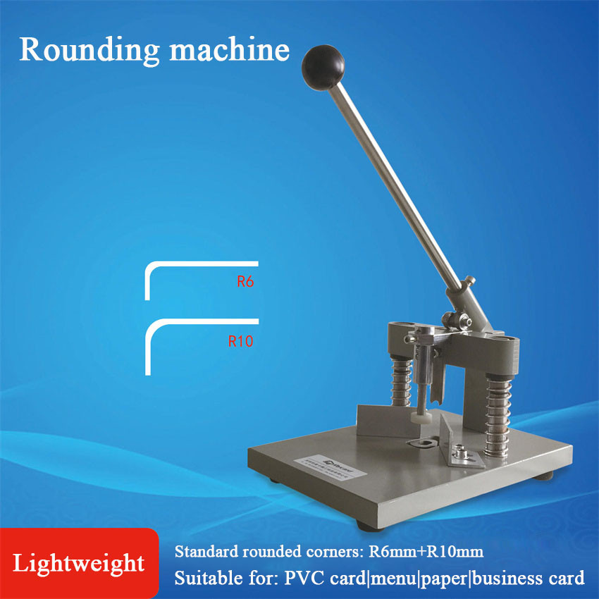 

Corner Rounder Cutter Machine R6 R10 Corner Die Cutter Paper Holding Device Height Heavy Duty for Printing Packaging Industry