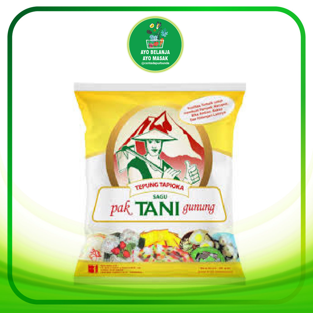 

Tepung Tapioka Pak Tani Gunung 500gr