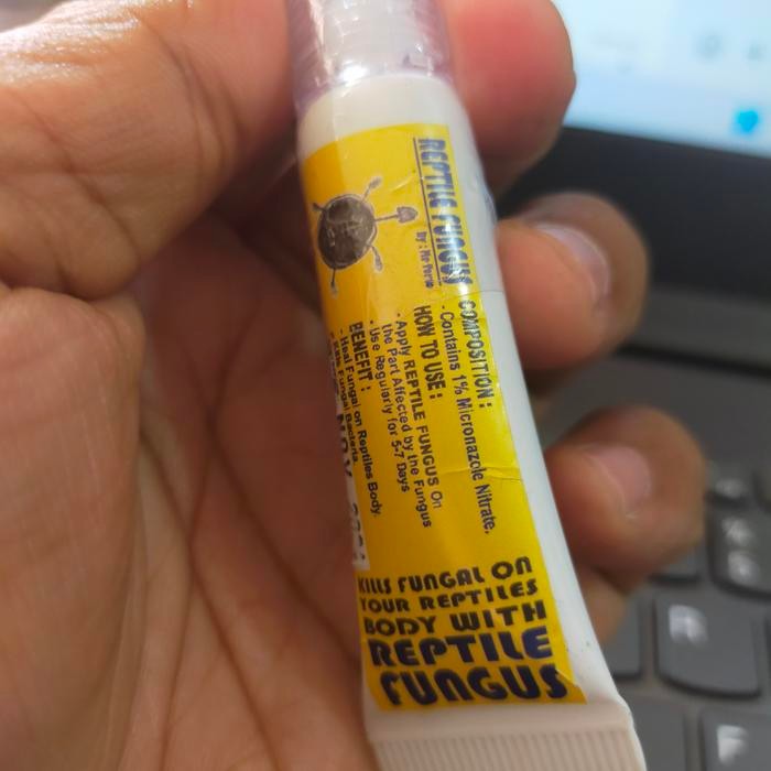 OBAT JAMUR REPTIL/RAPTOR FUNGUS/OBAT JAMUR KURA KURA BEARDED DRAGON - Merk Mr Torto