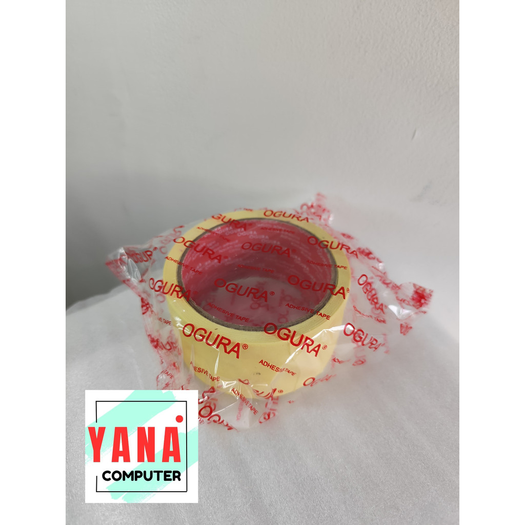 

1 PCS LAKBAN MASKING MSK 2 INCH 12 YARD (48MM x 18M) - LAKBAN KERTAS KUNING