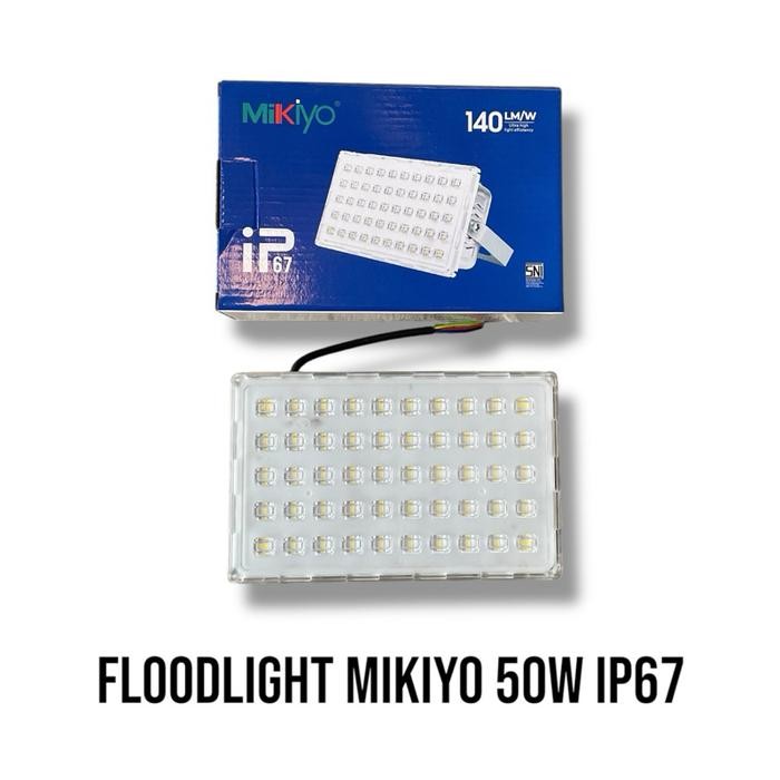 Lampu LED Sorot Flood Light 50W 50 Watt Mikiyo 6500K IP67