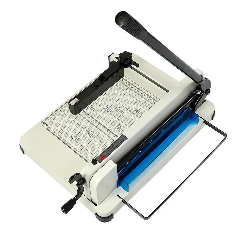 

858a4 Manual Thick Layer Paper Cutter Heavy-duty Tool High-strength Cold-rolled Steel Plate A4 Paper Cutter