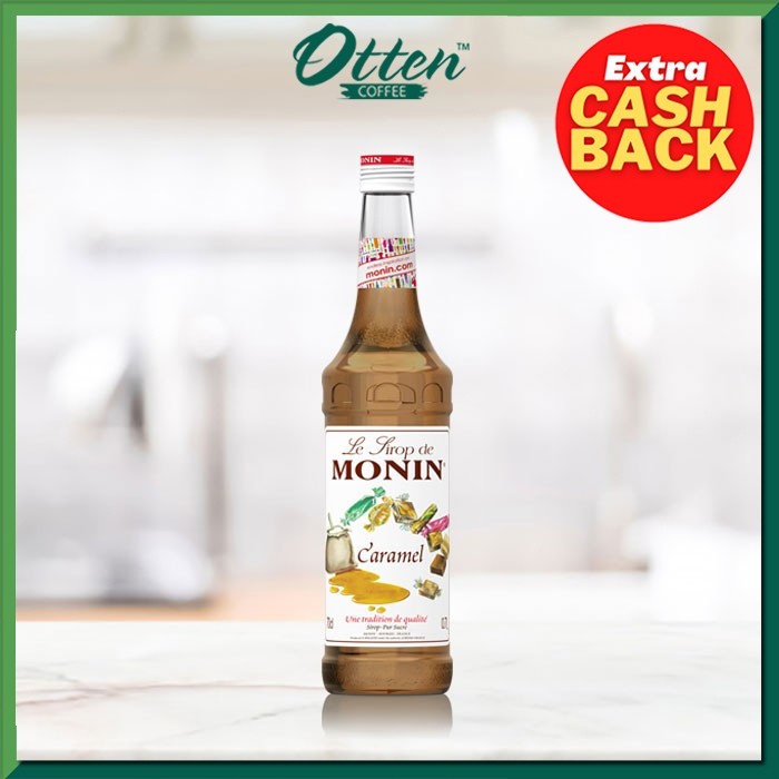 

Monin - Syrup Caramel (700 ML) - Sirup Minuman Rasa Karamel