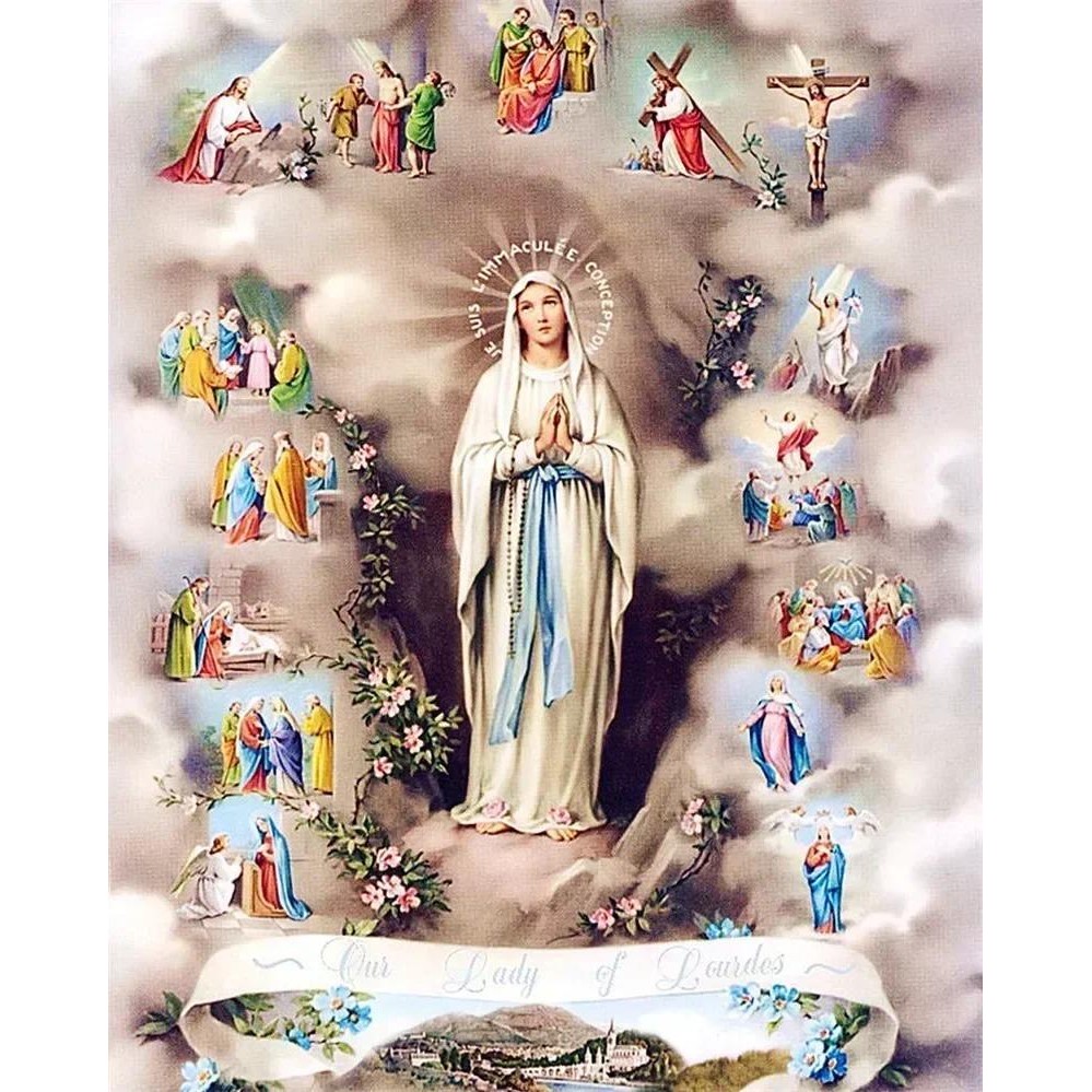 

Tulip DIY Digital Acrylic Flower Painting, Hand-Filled Landscape Painting, Explosion, 22475