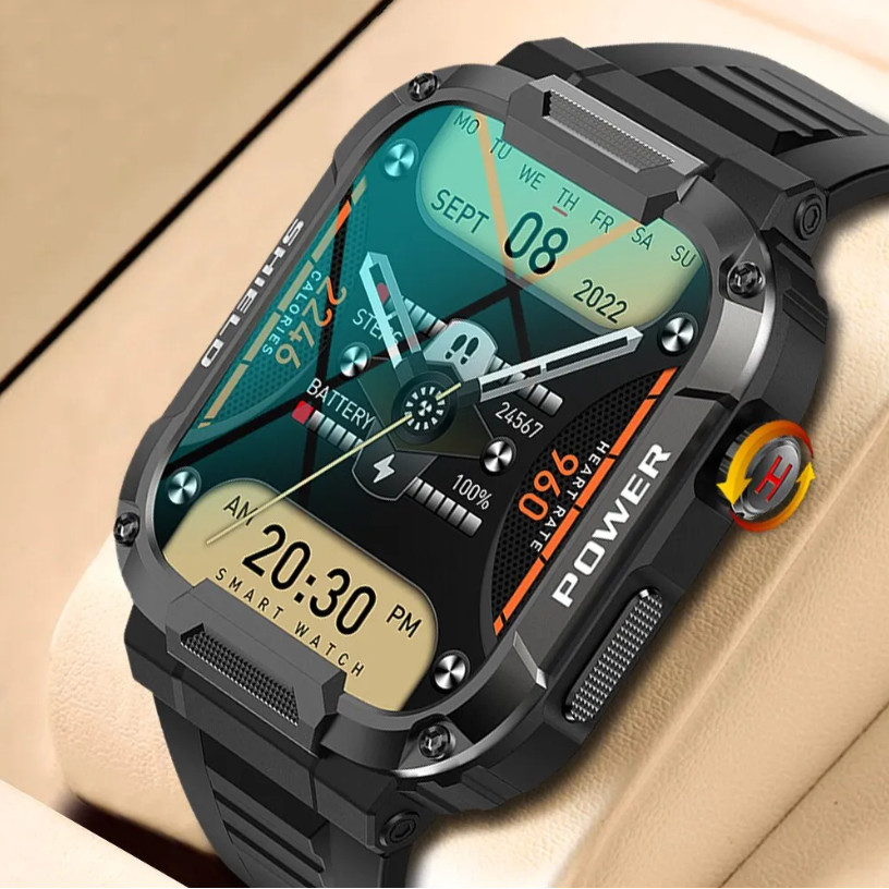ANYTEC Smartwatch Bluetooth Notification Touchscreen Sport Waterproof - MK66