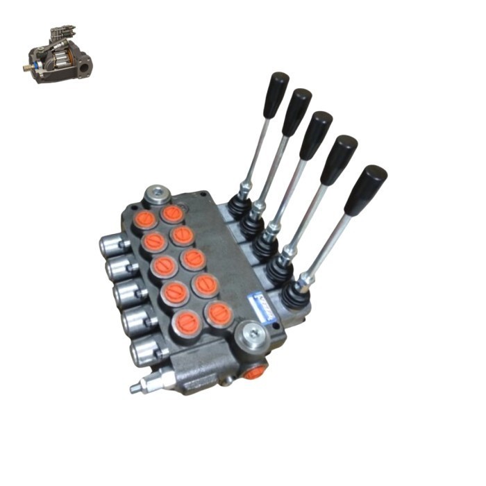 

DP40 / 5 STICK HAND VALVE HYDRAULIC 40 LPM 3/8" INCH NUCLEO