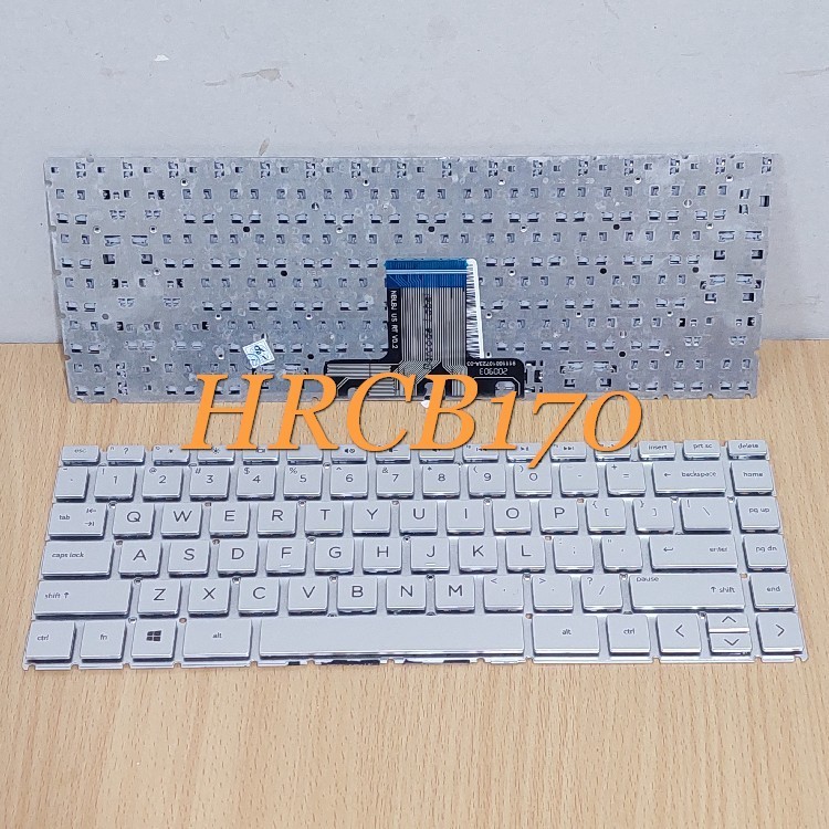 Keyboard For HP 14s-dq0508TU 14s-dq2518TU 14s-dq2622TU Silver -HRCB