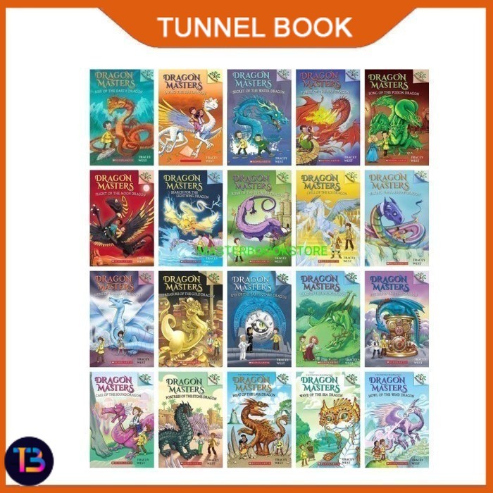Dragon Masters Series (24 Book series) - TunnelBook