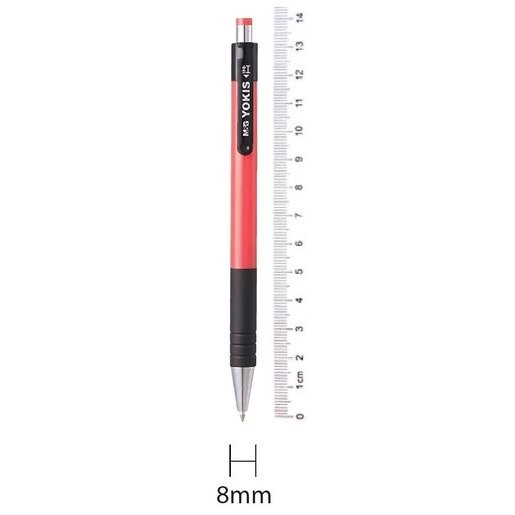 

Pulpen Cetek/Cetrek M&G Yokis Retractable Ball Pen 0.7mm ABP88473 Red