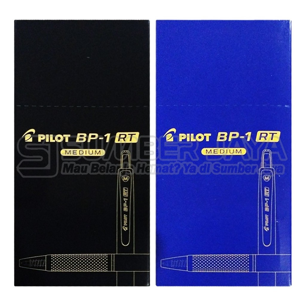 

Ballpoint Pena PILOT BP-1RT Pulpen Recractable Cetek 1.00mm Smooth Writing
