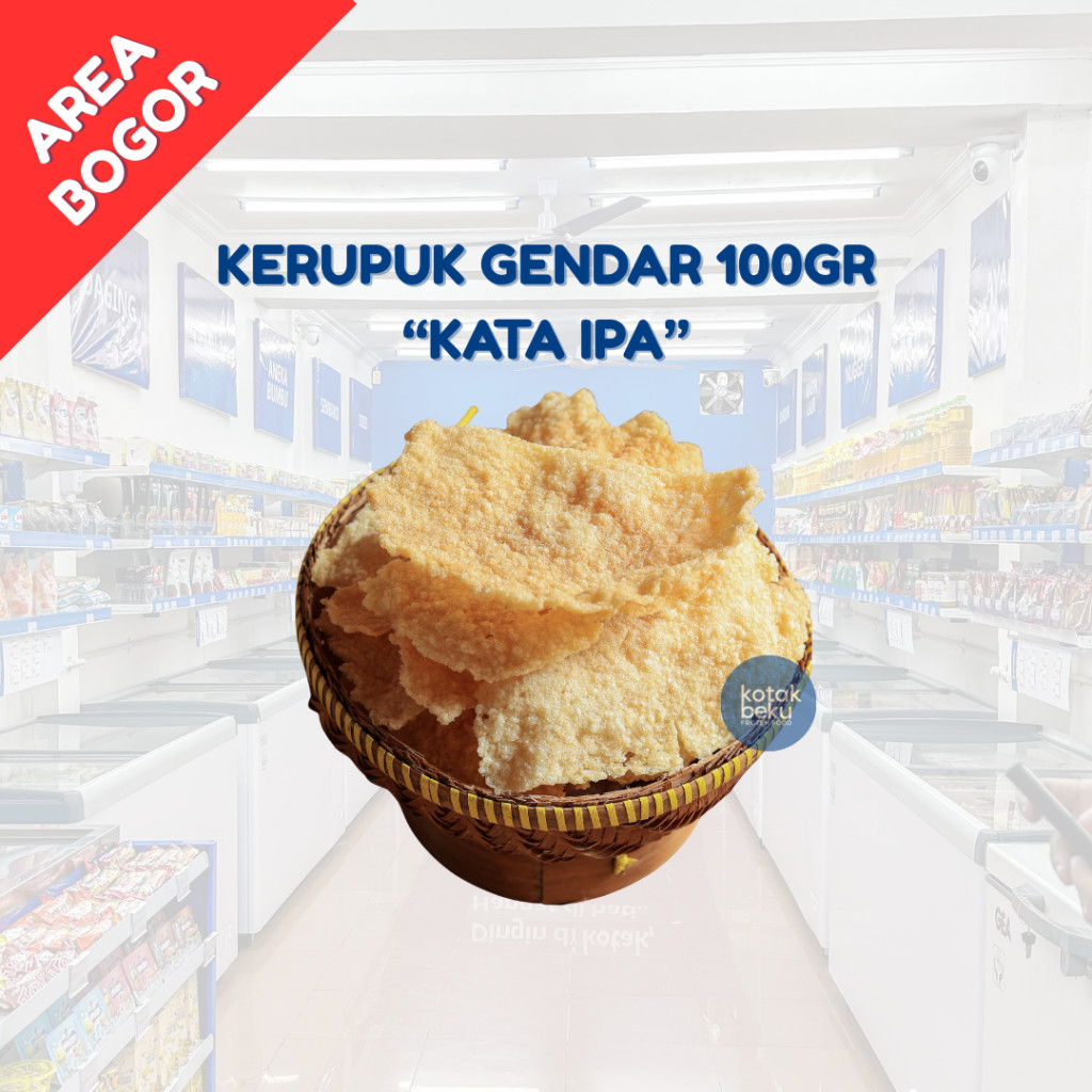

KATA IPA - KERUPUK GENDAR 100GR