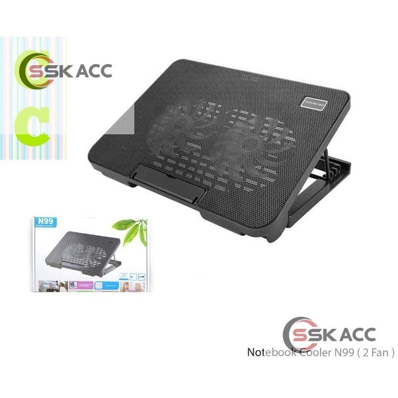 cooling fan n 99 2 fan. Coolpad n99. pendingin laptop n 99 2 fan -KOMPUTER