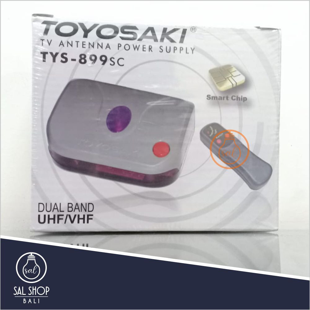 TV Antena Power Supply Toyosaki TYS 899 SC Booster Bawah Antena Remote