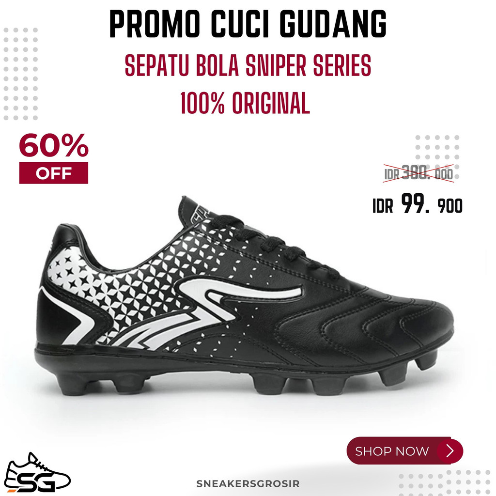 CUCI GUDANG SEPATU BOLA SPEED SNIPER SERIES 100% ORIGINAL | SEPATU BOLA 39-42