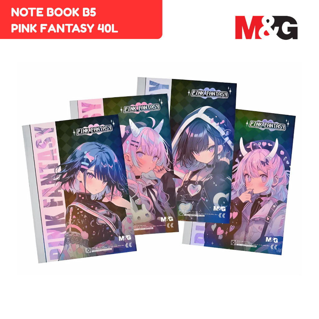 

Notebook A5 & B5 Bergaris M&G APNBC030 & APNBG054 Glue Book Buku Tulis Catatan Bergaris 40 Halaman - Satuan- SHAGB