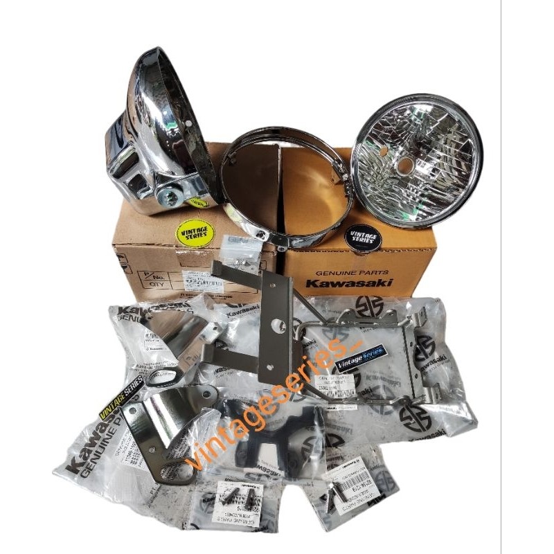 Lampu Depan Ninja S R SS Set ORIGINAL KAWASAKI paket lampu set ninja Ss bulat original