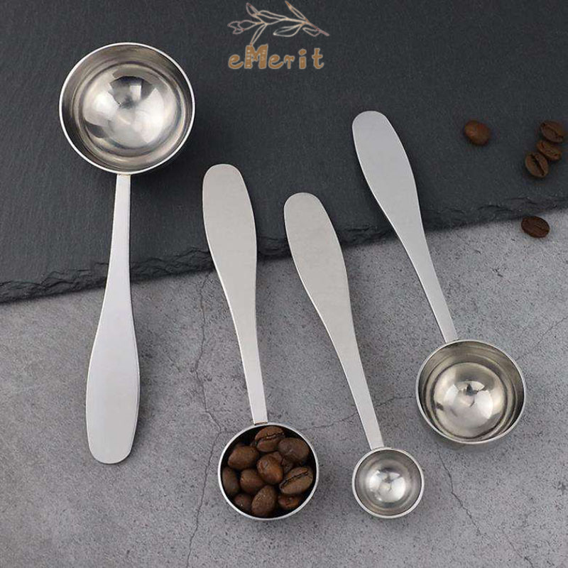 

Stainless Steel Matcha Measuring Spoon Sendok Pengukur Mewah Minimalis Sendok Pengukur Multifungsi Berbahan Stainless Steel
