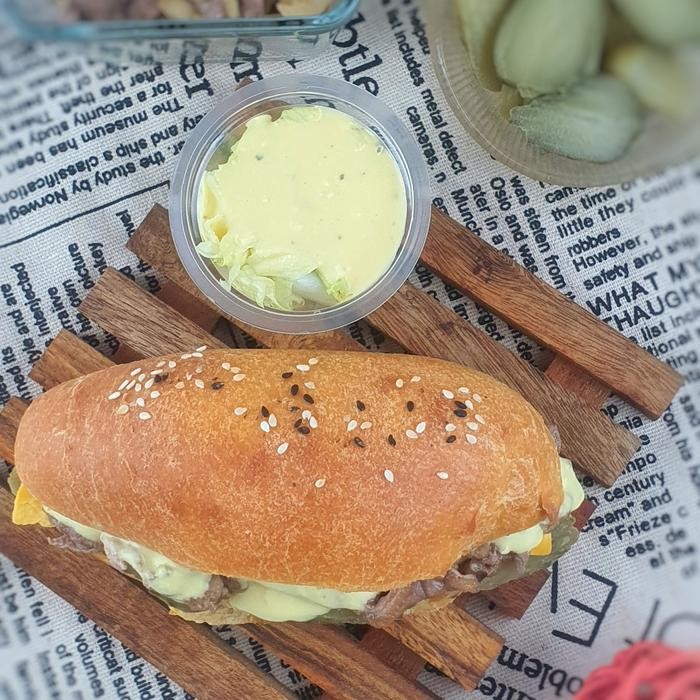 

Philly Cheese Steak Sandwich KETO - Beef